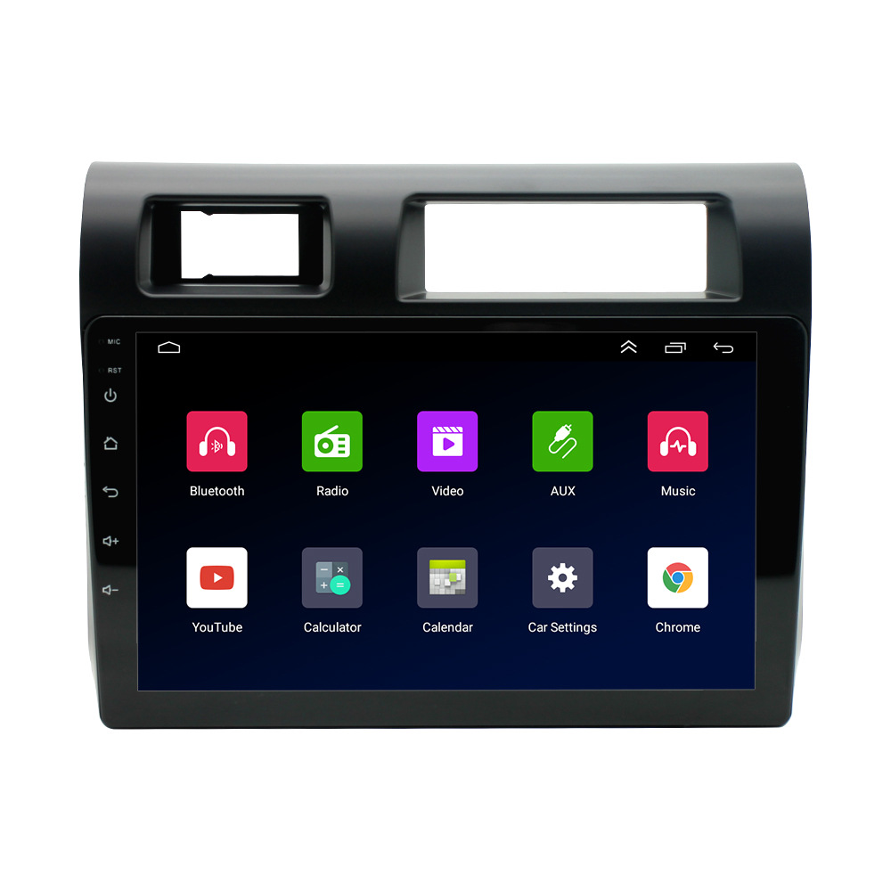 Hot selling double din 9 inch 2007-2012 car stereo gps and player for Toyota