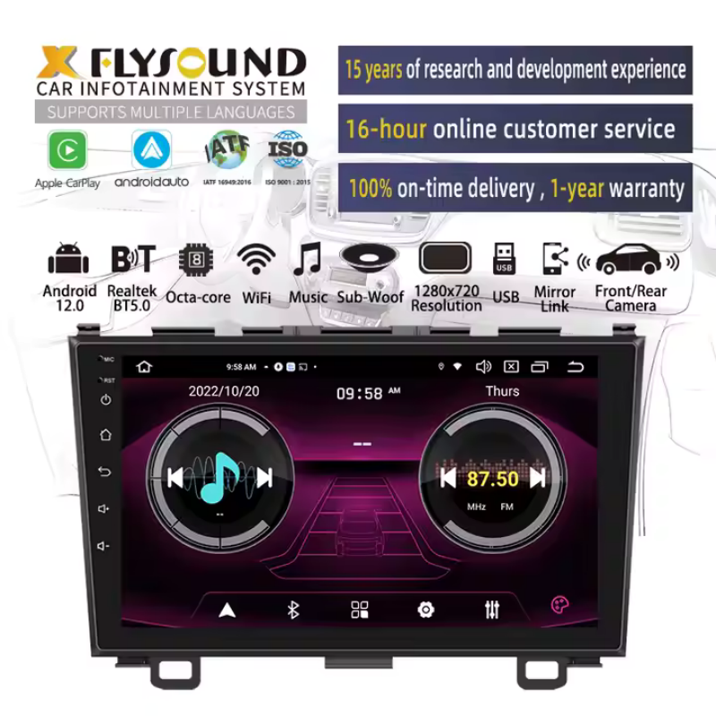 Android Car Player for CR-V RE3/RE4 9-10"