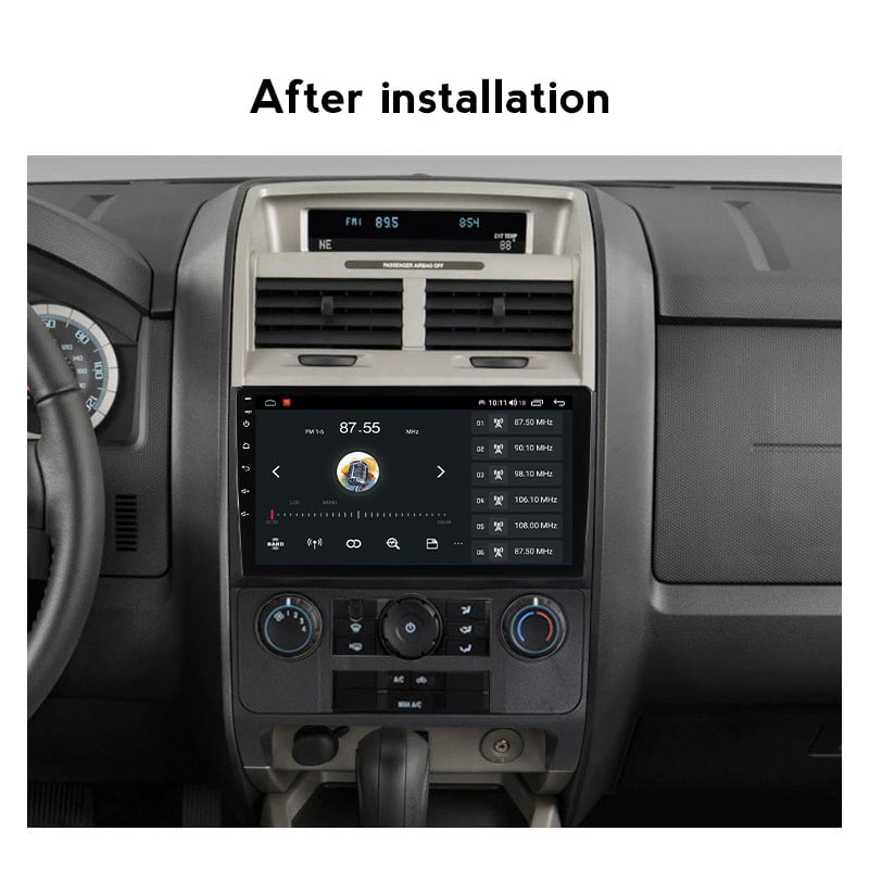 2007 2008 2009 2010 2011 2012 car dvd player 2 din 9 inch android car radio for Ford