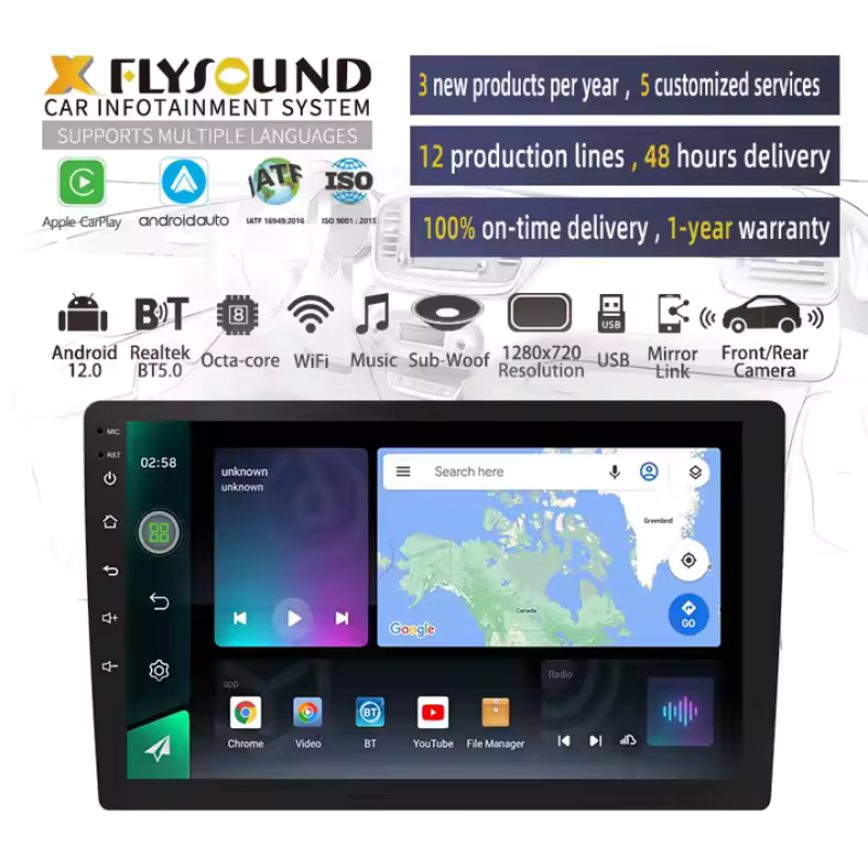2 Din 9 Inch Android Car Radio for 10 American Brands