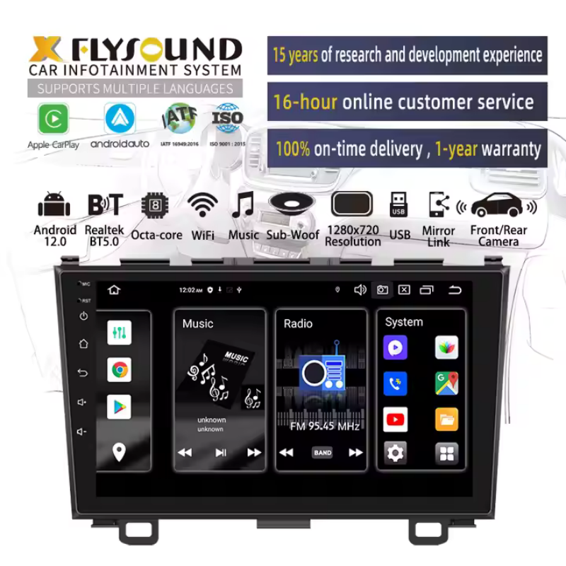 Android Car DVD Player for CR-V RE3/RE4